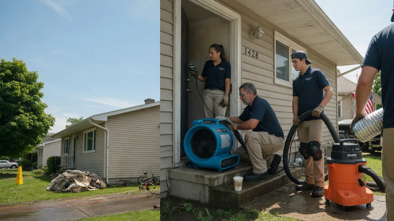 Water Damage Restoration in New Boston, MO near me